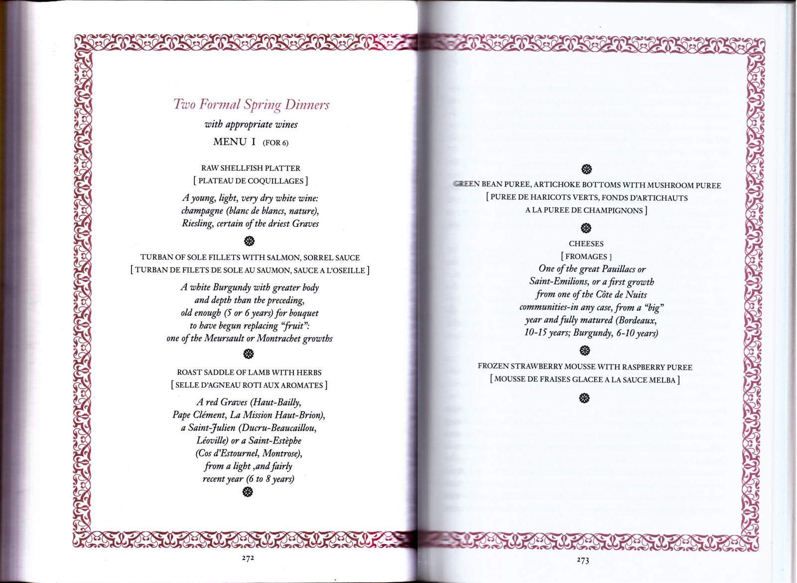 CookBookDesign The French Menu Cookbook Richard Olney