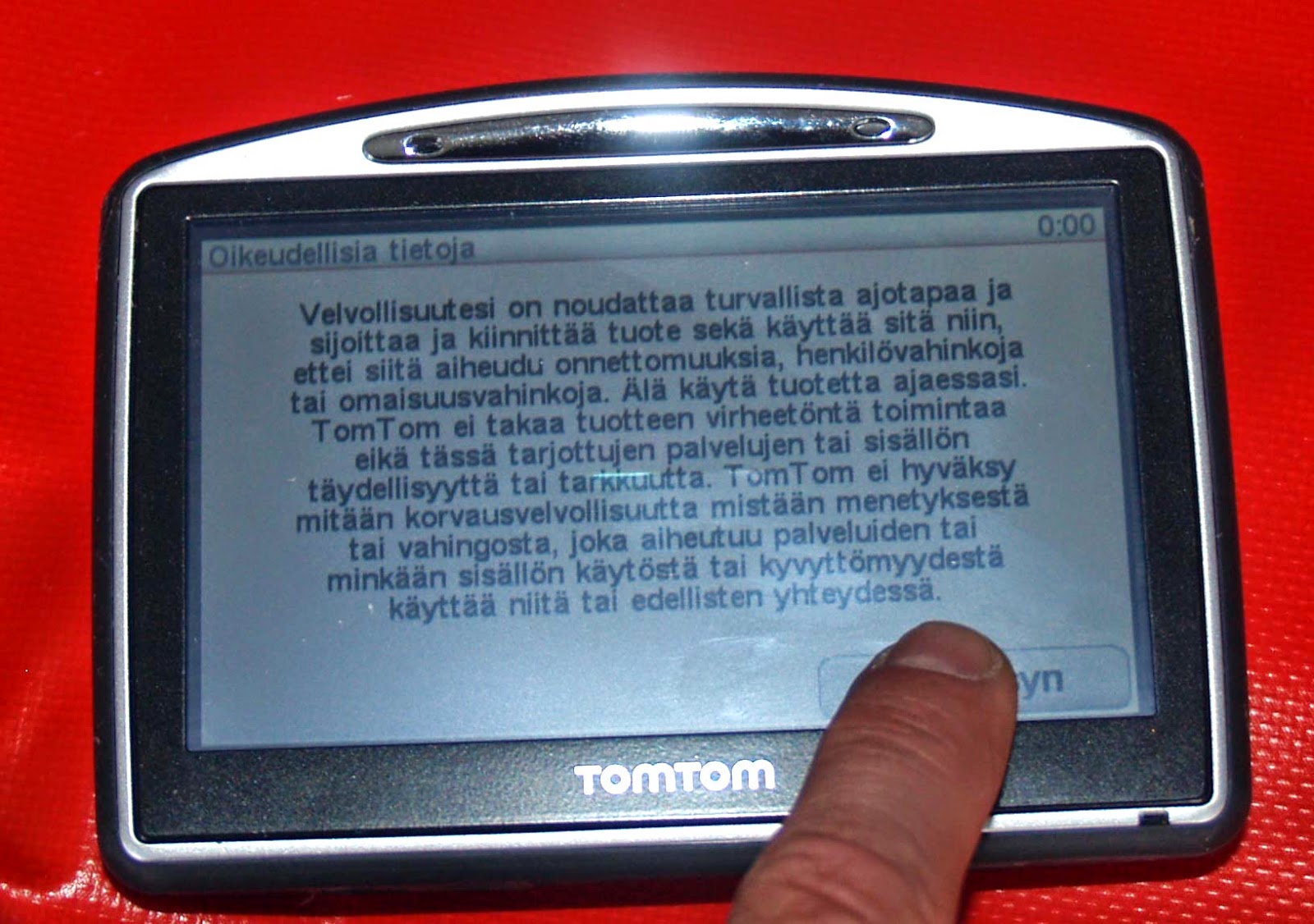 JB Service TomTom GO 730 touch screen not responding.