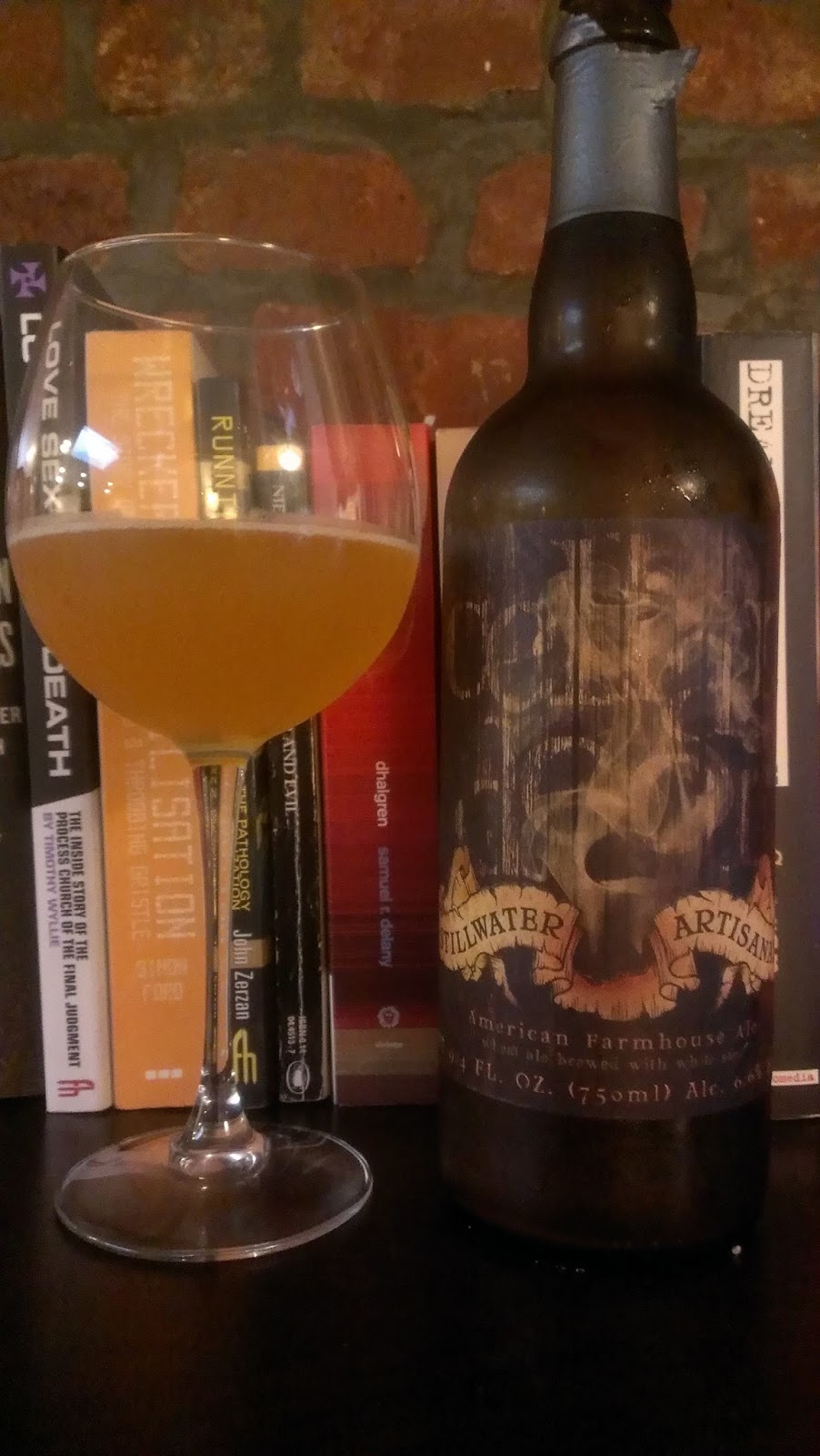 A Six Pack And Nothing To Do Stillwater Cellar Door Saison