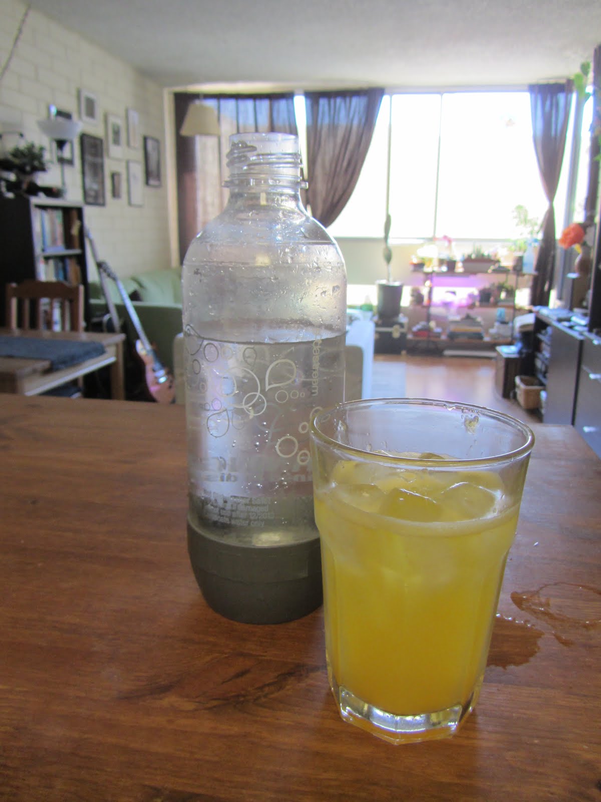 mike is bored diy orangina recipe for sodastream or soda water