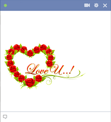 Love U Icon For Facebook