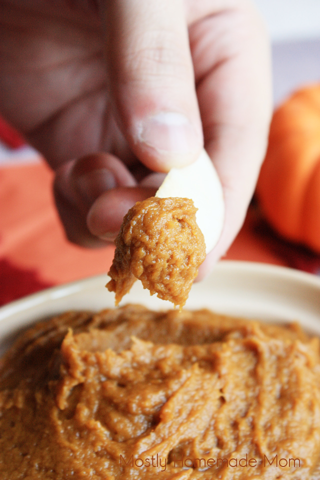 Peanut Butter Pumpkin Dip Mostly Homemade Mom