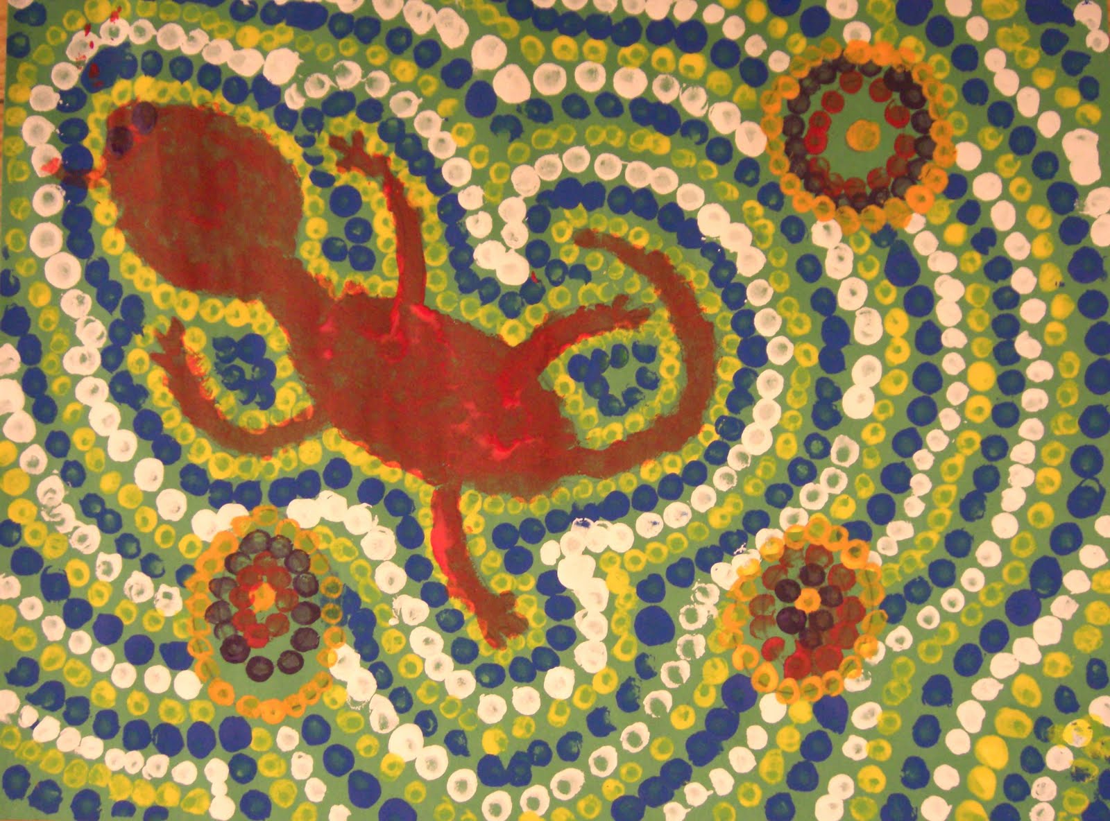 Quest Artists LE Aboriginal Dot Painting