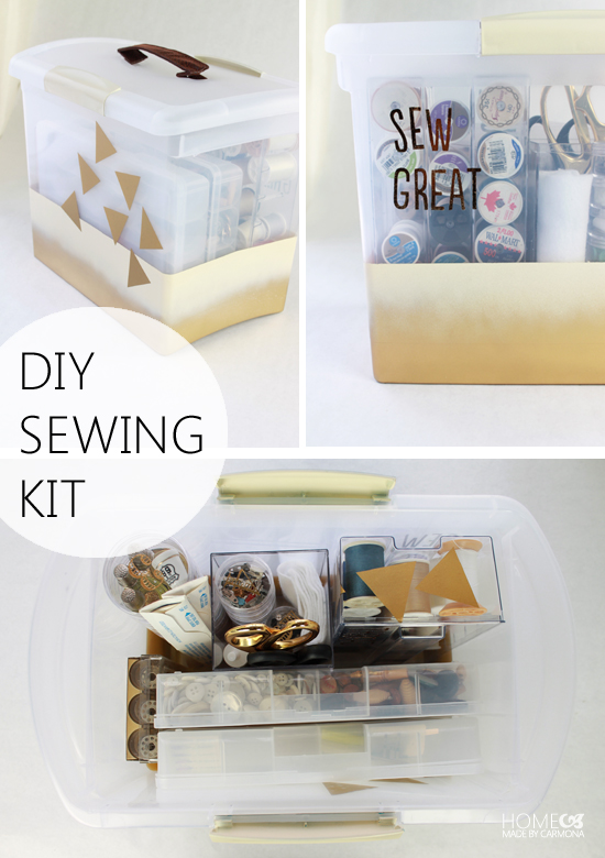 Handy Sewing Kit with Thread Organizers and Storage Box Must Have for DIY