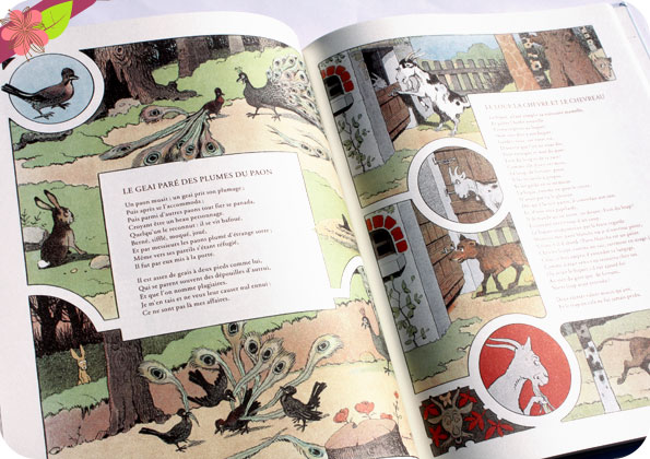 Fables de La Fontaine illustrées par Benjamin Rabier - Mic Mac éditions