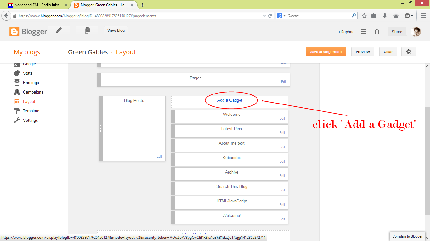 Blogger Basics Managing The Sidebar The Dutch Lady Designs