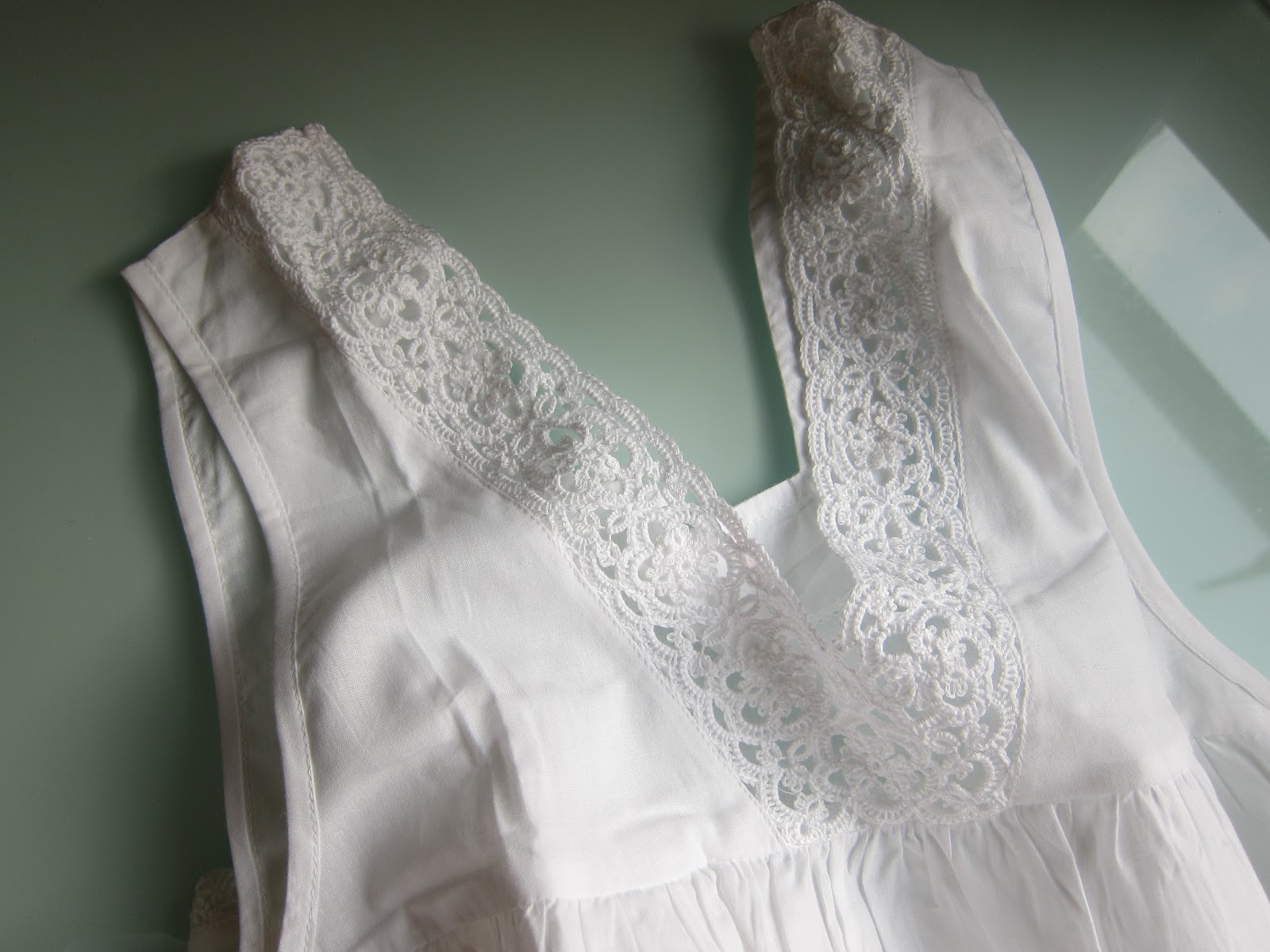 Cotton Nightdress Victorian cotton nightdress