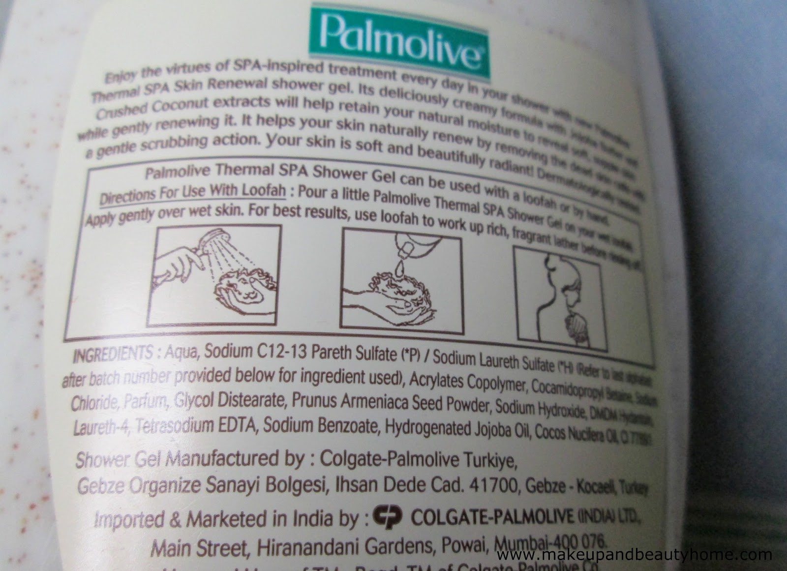 Palmolive Thermal Spa Skin Renewal Shower Gel Review