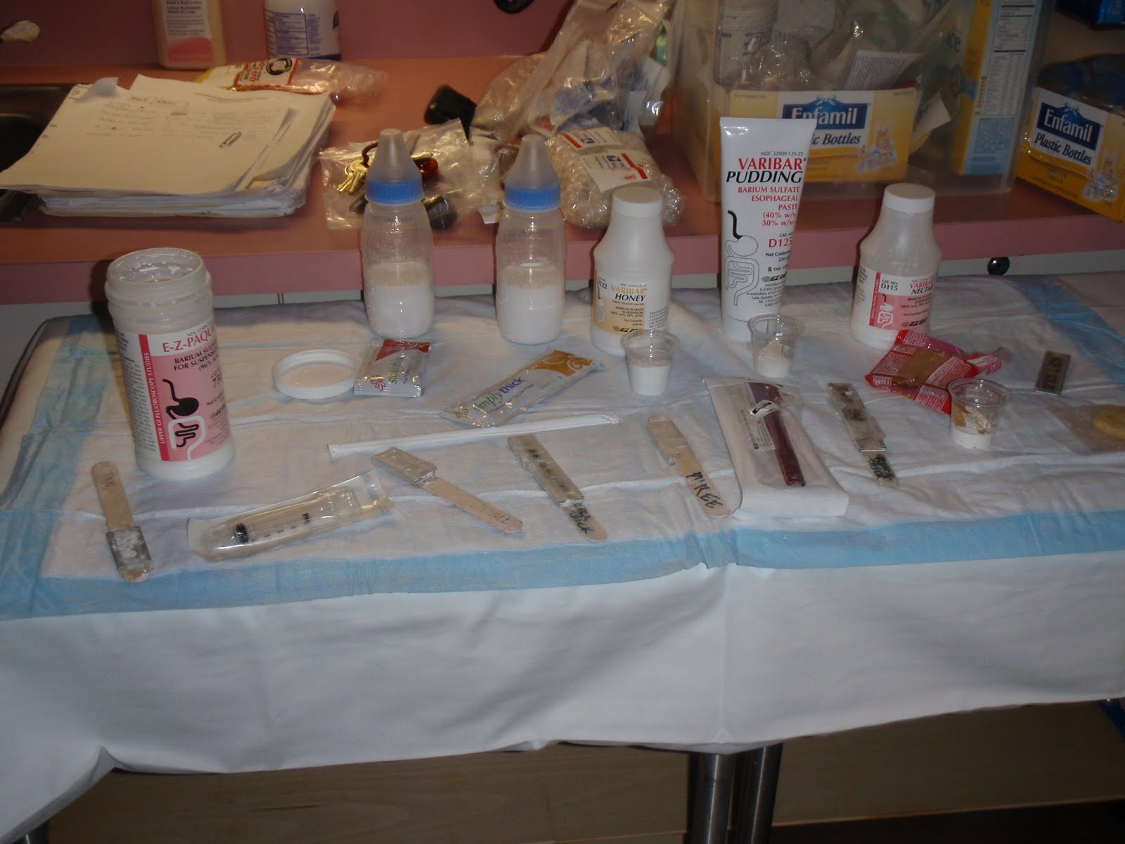 PAXTON'S BIG ADVENTURE To the NICU... and beyond! Barium Swallow