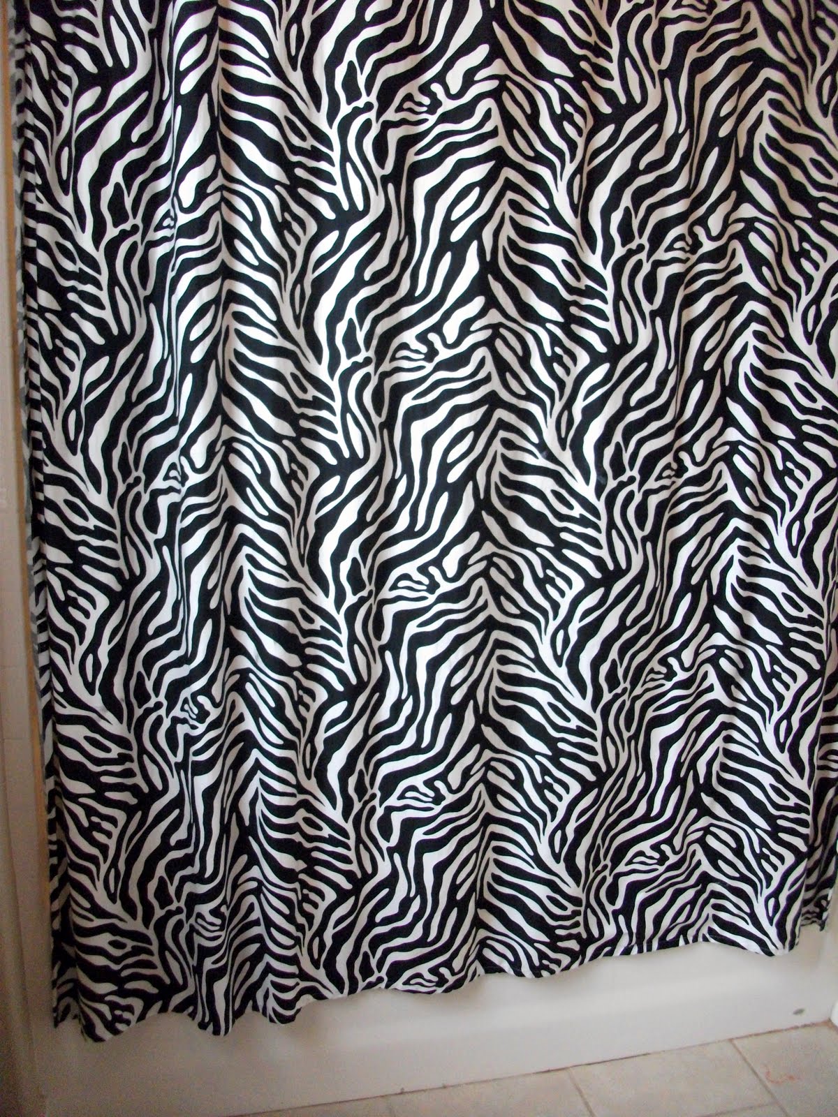 Three Mango Seeds Shower Curtain Makeover