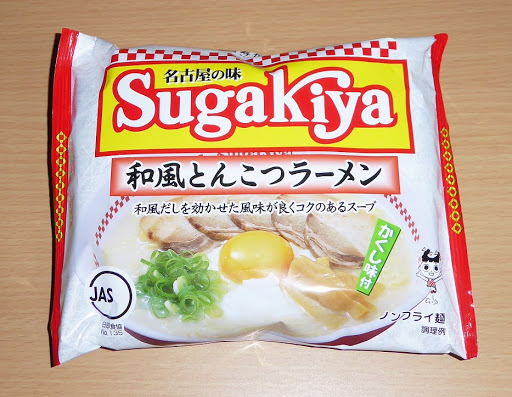 【寿がきや（Sugakiya Foods）】名古屋の味 Sugakiya和風とんこつラーメン かくし味付