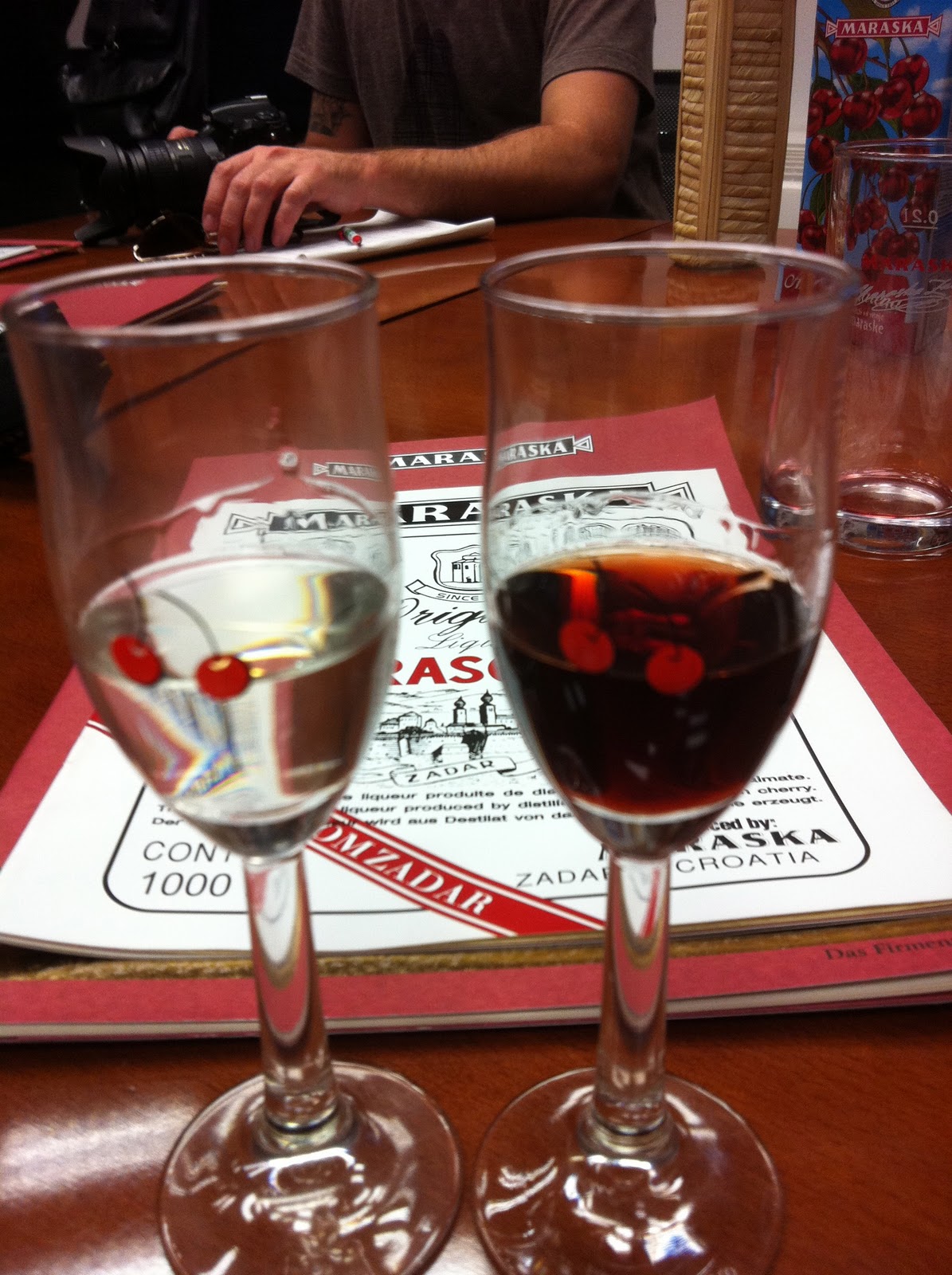 Come for the Wine Maraschino Wrapped in Tradition