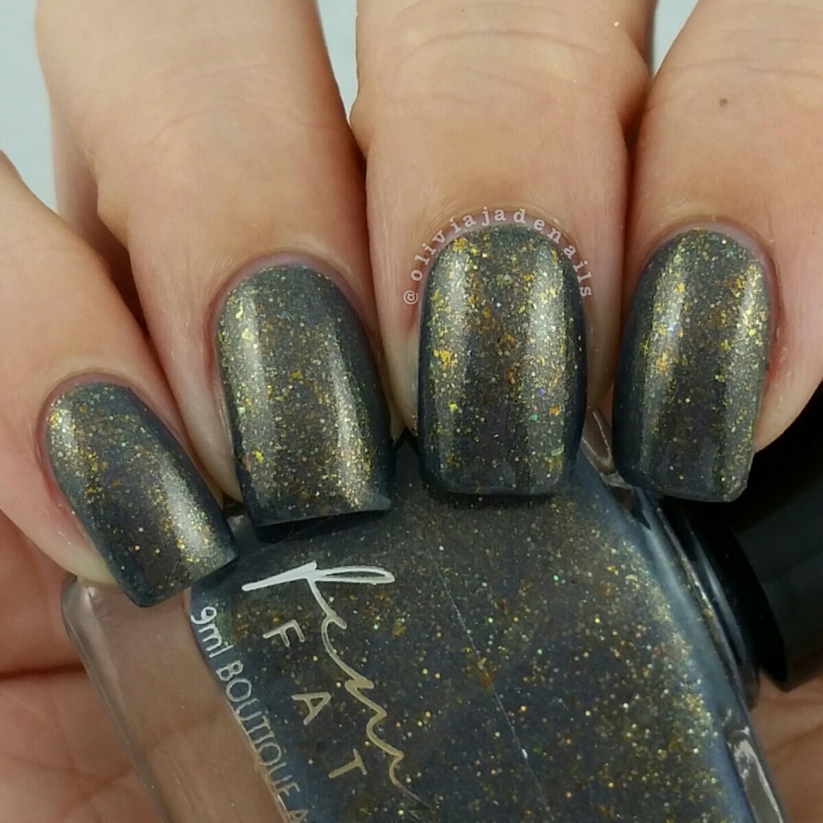 Femme Fatale Cosmetics Our Scorching Sister swatched by Olivia Jade Nails