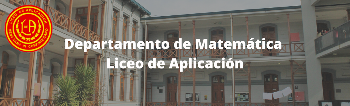 Departamento de Matemática 