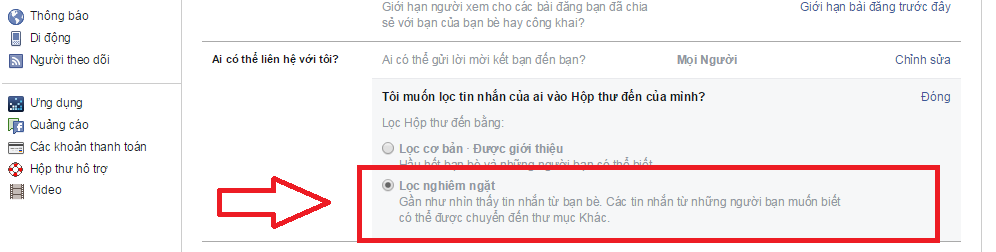 Cách chặn tin nhắn quảng cáo tin nhắn rác trên Facebook Cách chặn tin nhắn quảng cáo tin nhắn rác trên Facebook