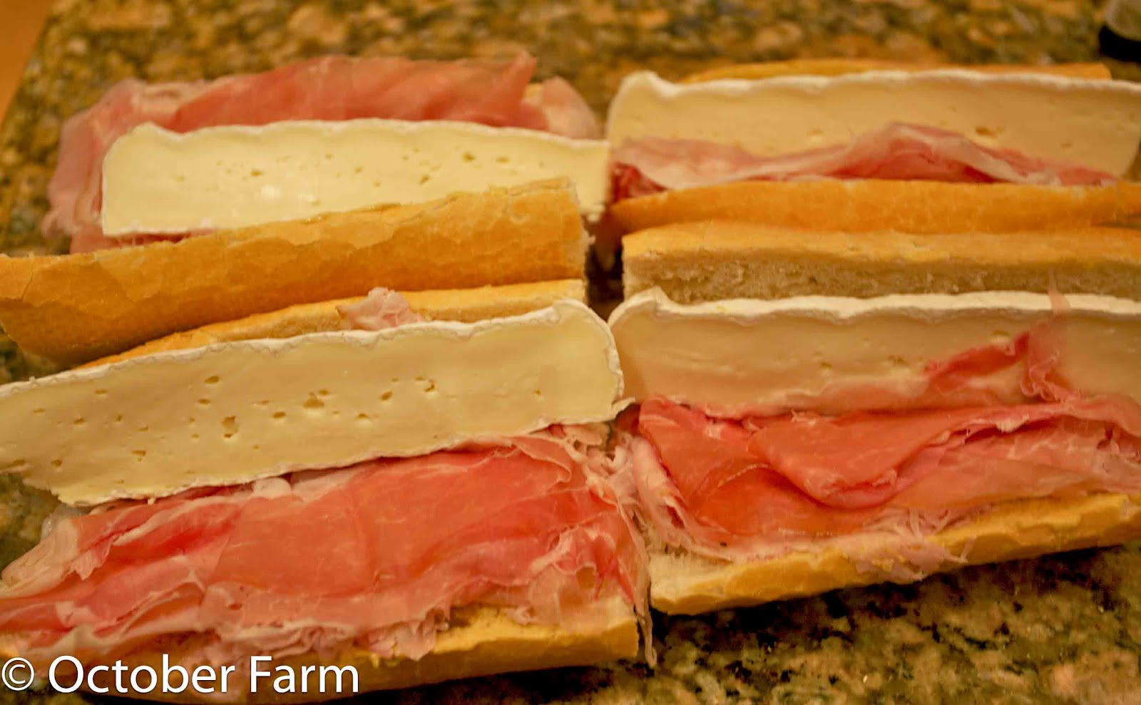 Jambon Fume' Fromage...A French Sandwich