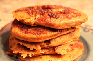 Cinnamon Swirl Pumpkin Pancakes