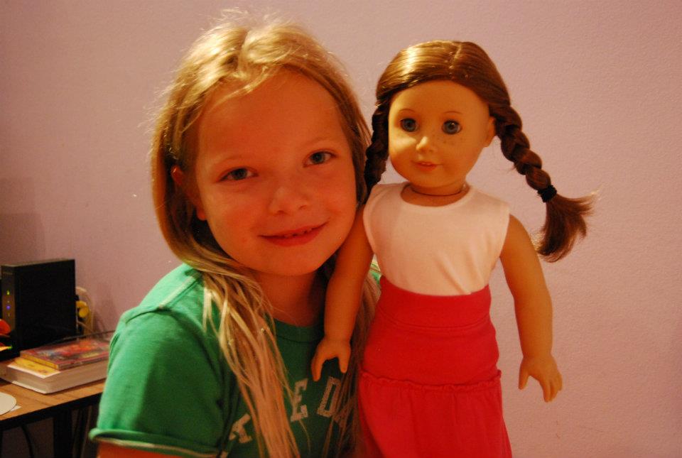 American Girl Spotlight An Easy Doll Skirt Project