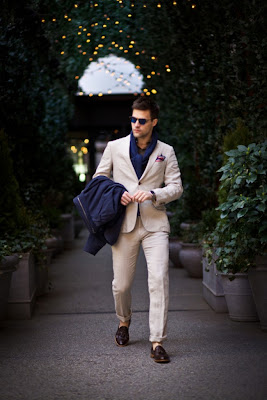 beige suit suits chinos mens blazer linen gentleman man looks wear dressed proper preppy beach well moda night formal sharp