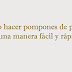 Cómo hacer Pompones de Papel. Muy Fácil.