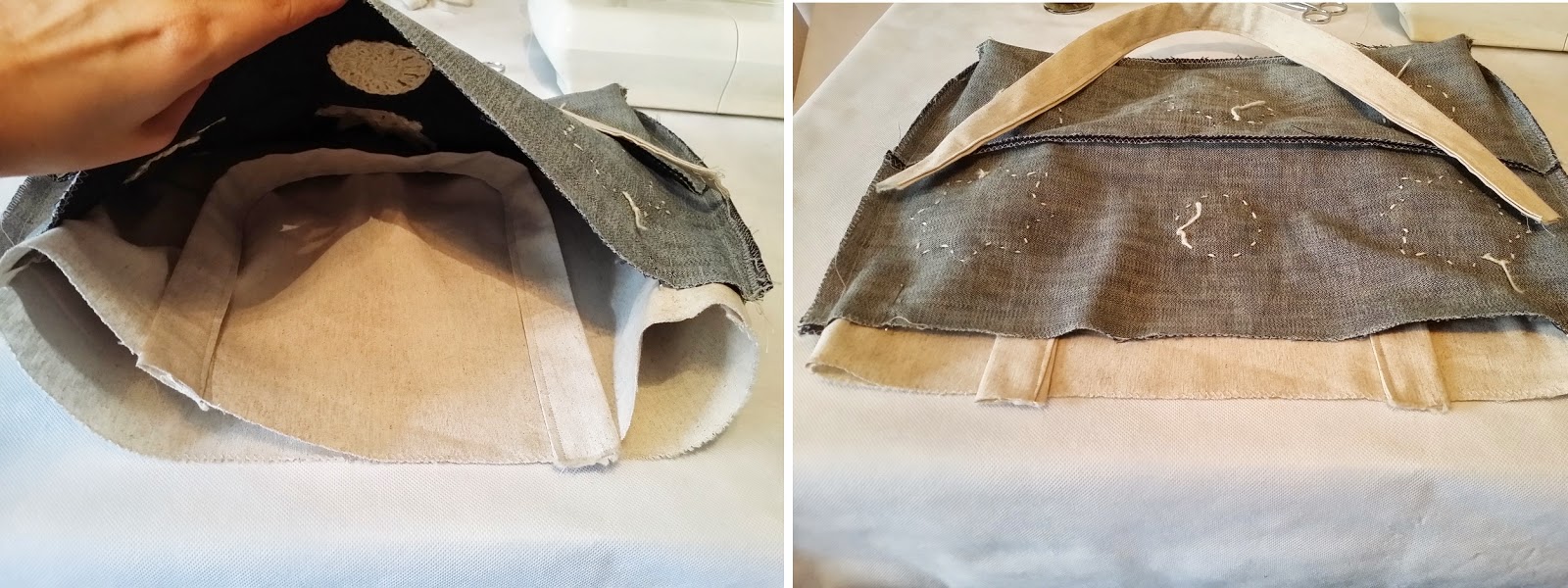 la niña: bolsa multiusos o tote bag