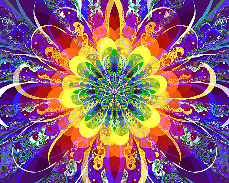Mandala Madness: Psychedelic Mandala Art!