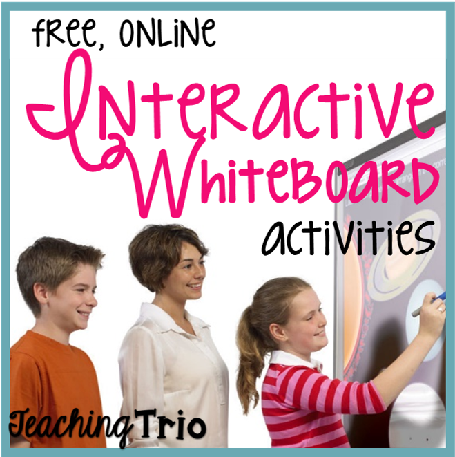 Teaching Trio Interactive Whiteboard Activities {Tech Thursday}