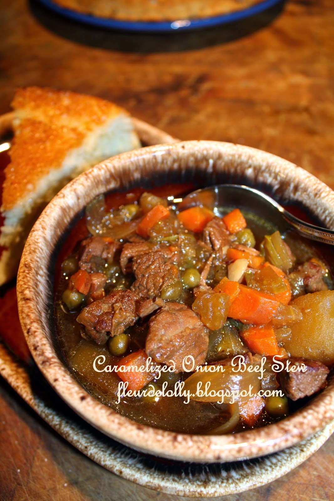 Fleur de Lolly Caramelized Onion Beef Stew with Vegetables