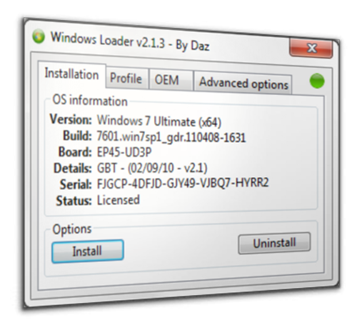 Активатор Windows 7 Build 7600 Rtm