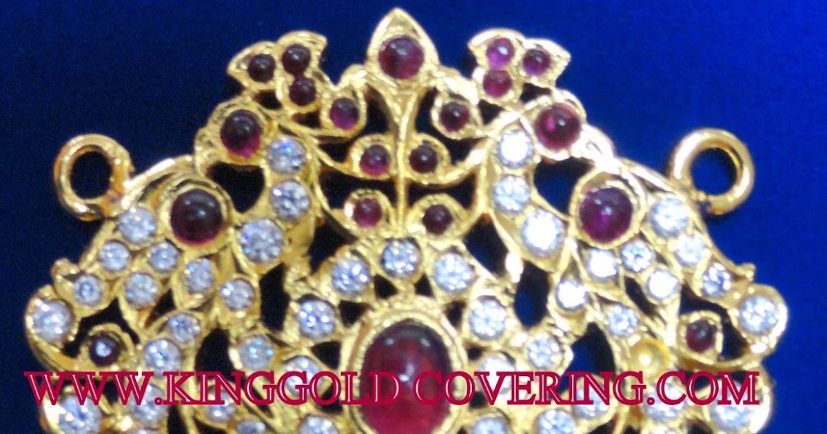 KING GOLD COVERING TEMPLE ORNAMENTS