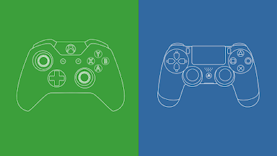 Comparación entre controles de xbox one y PS4