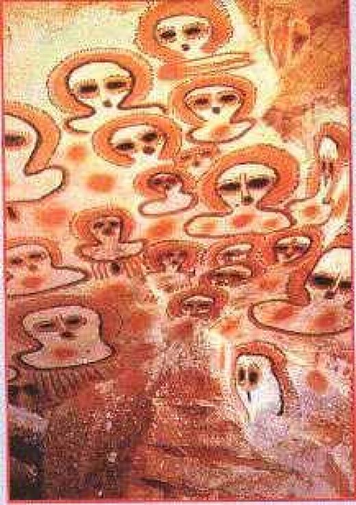 Wandjina Petroglyphs