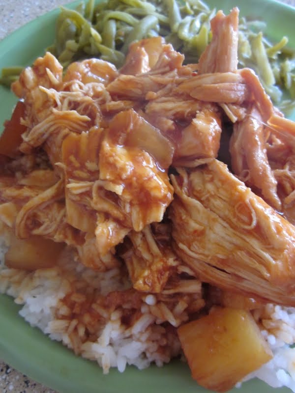 Crock Pot Hawaiian BBQ Chicken Cook'n is Fun Food Recipes, Dessert