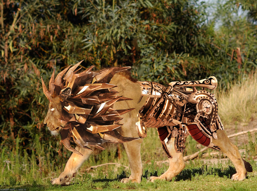 Lion Robots Robots Are Strong AND Powerful!