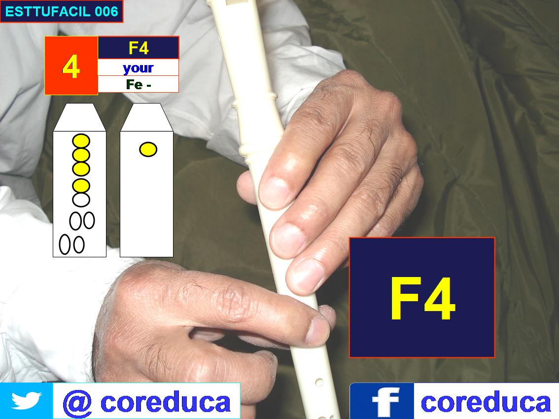 Flute position F4