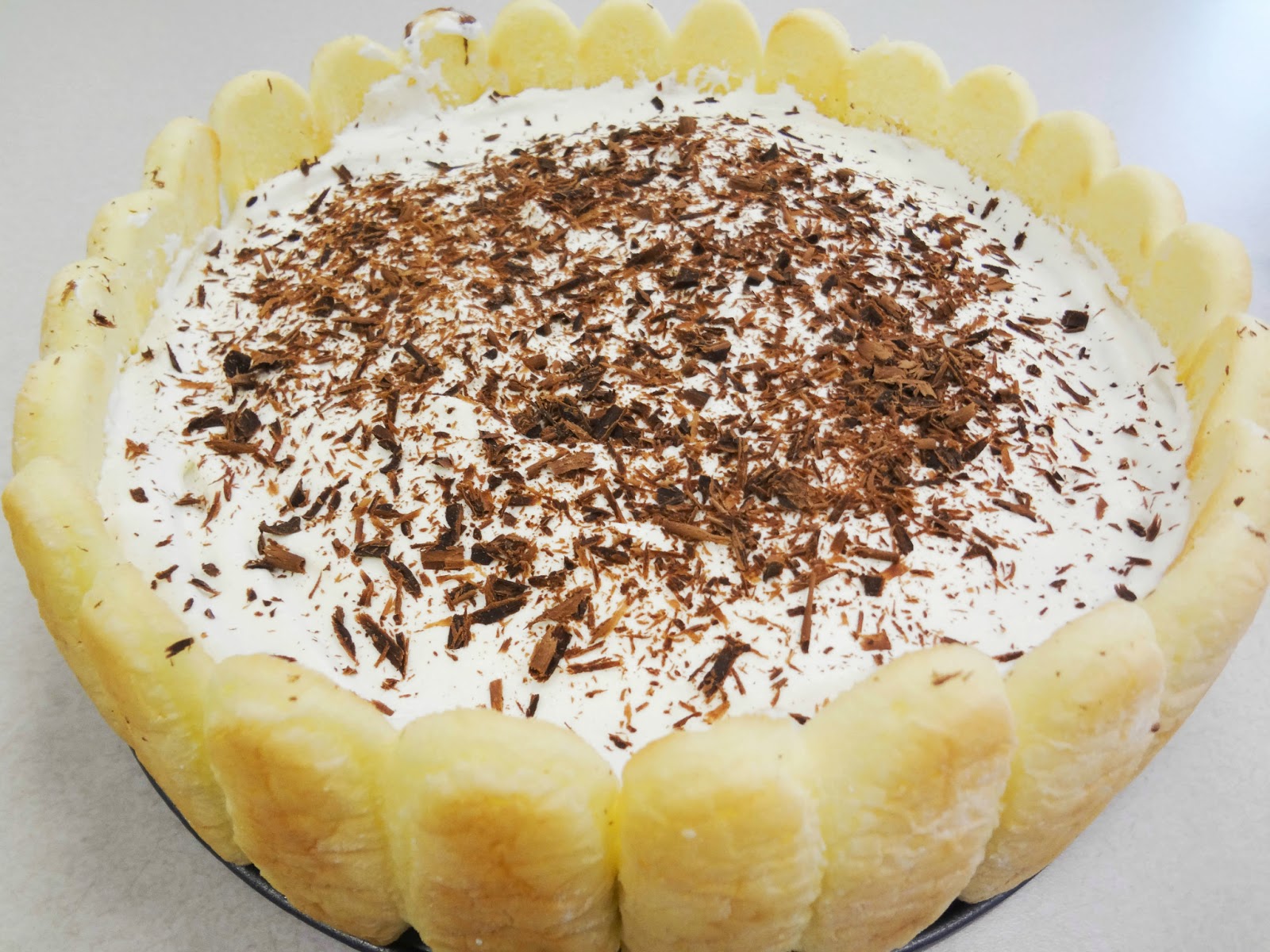 Artichokes & Anchovies Chocolate Ladyfinger Torte