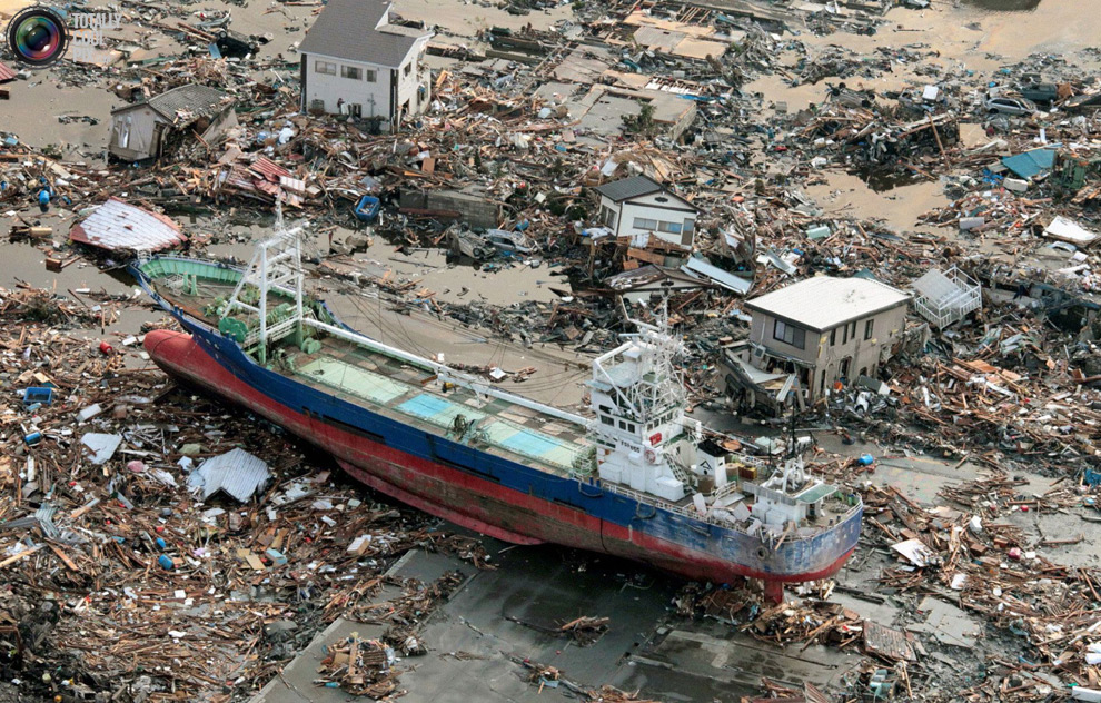 Ships Japan Tsunami