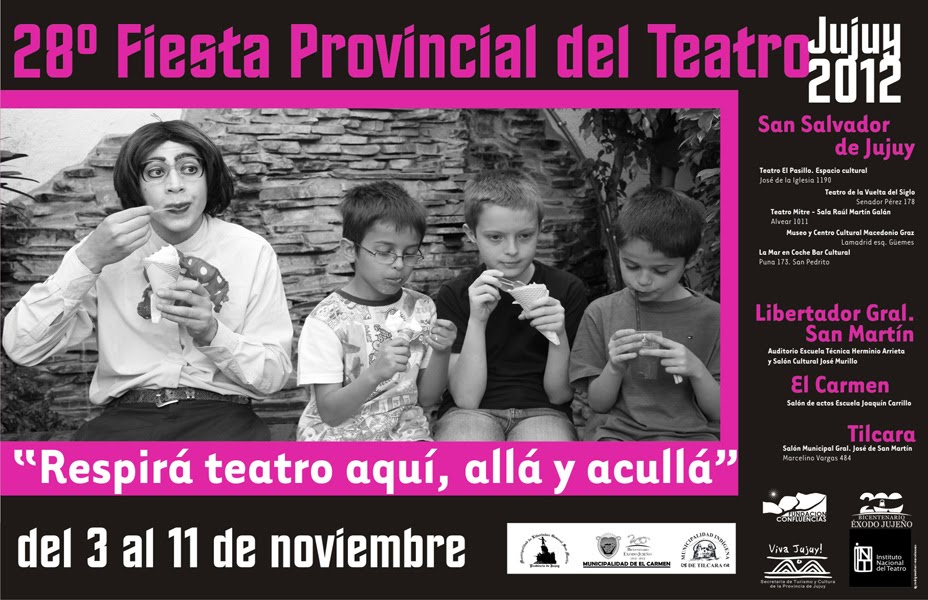 28° Fiesta Provincial del Teatro. Jujuy 2012