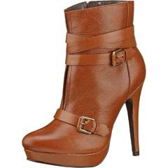 Zapato cerrado Zapato cerrado botin cafe miel dama modelo 12337