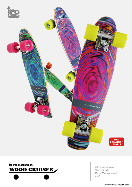 IFO スケボー コンプリート スケートボードブランド ｜ IFO