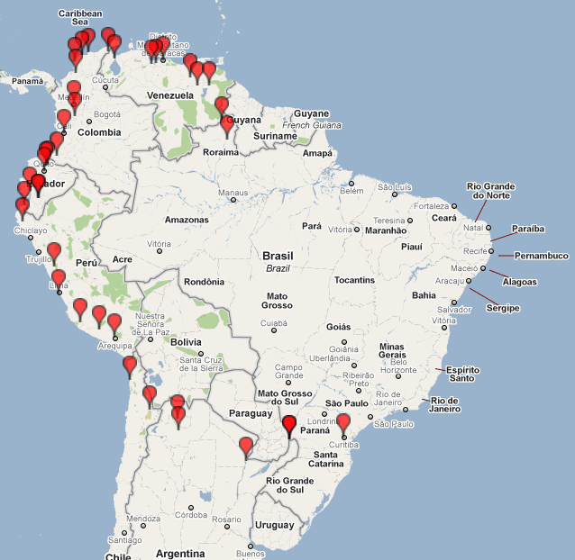 Aventuras Kawasaki: Projeto América do Sul I começando...