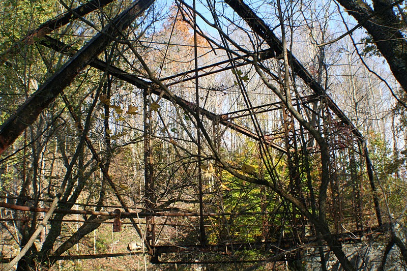 SWPA Rural Exploration Pollocks Mill Bridge, Jefferson, PA, Old Iron