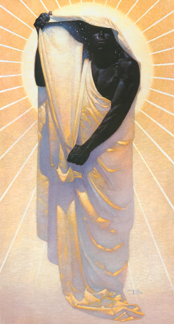Thomas Blackshear | African-American Visionary painter | Night In Day Thomas Blackshear | African-American Visionary painter