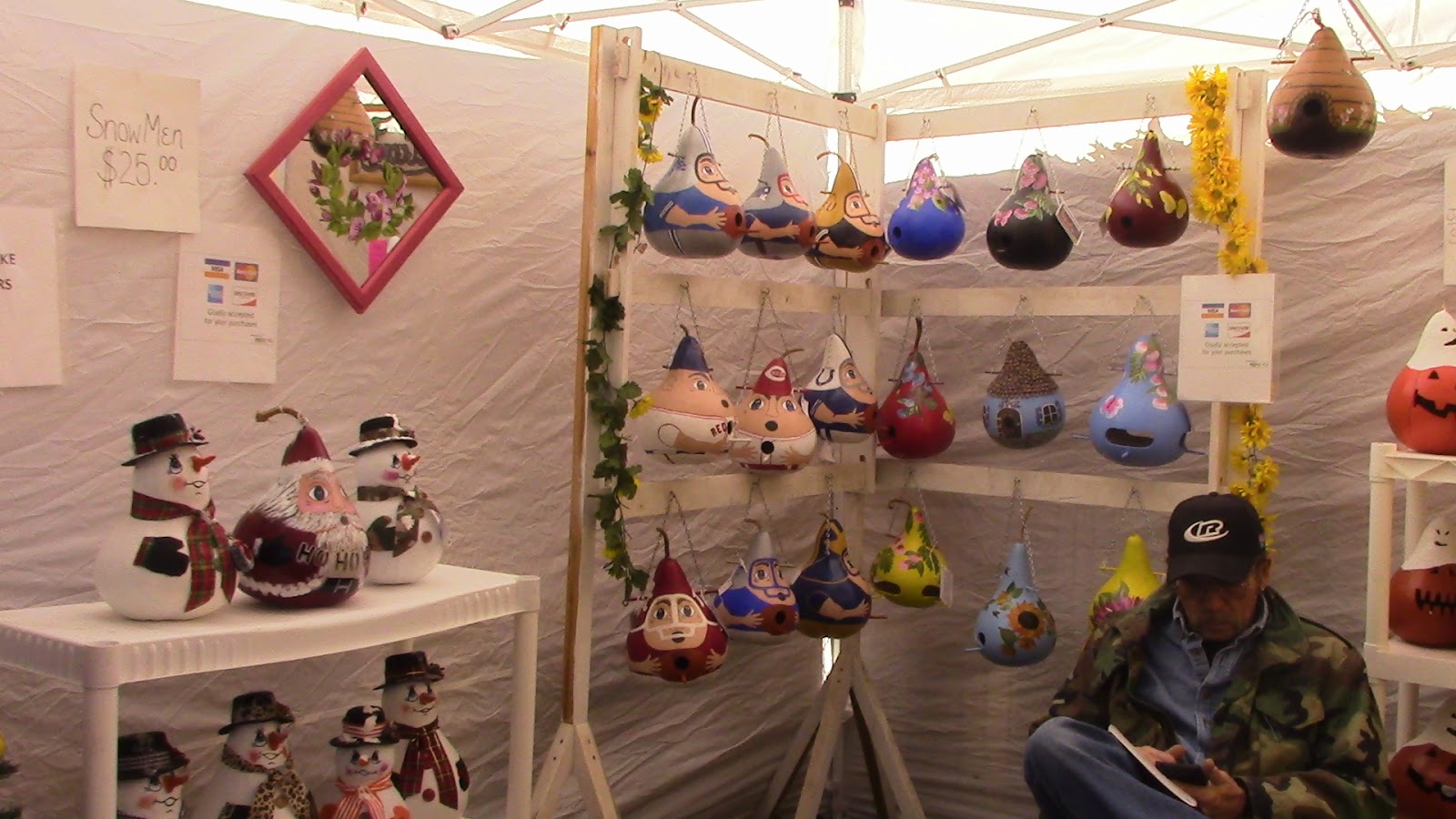 In My Painted Garden Bell Buckle Arts & Craft 2015