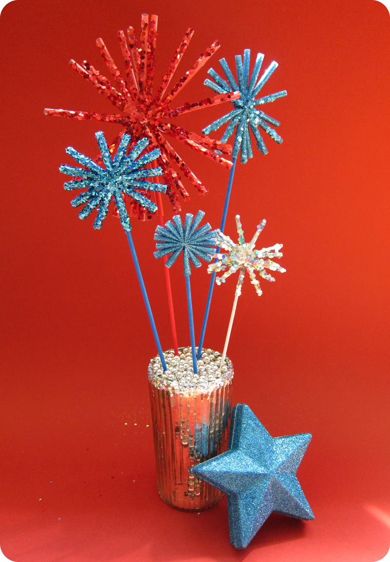 lemmemakeit Make 4th of July Fireworks