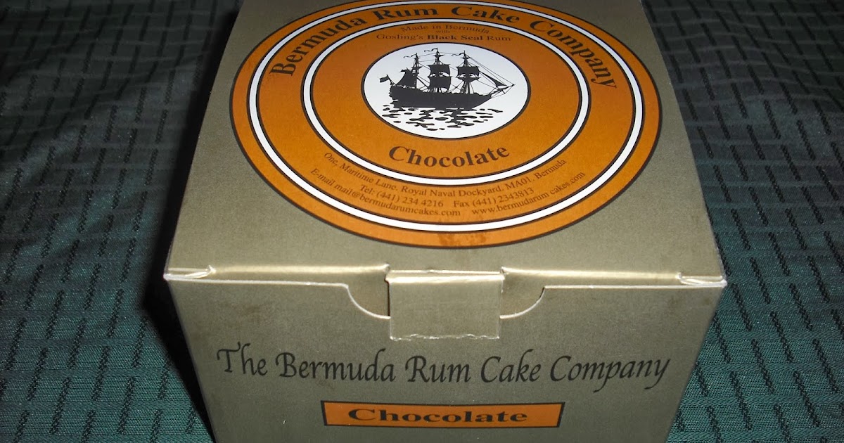 Recipe Marketing Small Chocolate Rum Cake by Bermuda Rum Cake Company