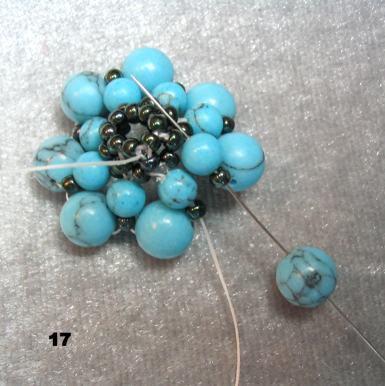 A Beader's Blog Beaded Sultan Bead Tutorial Part 1
