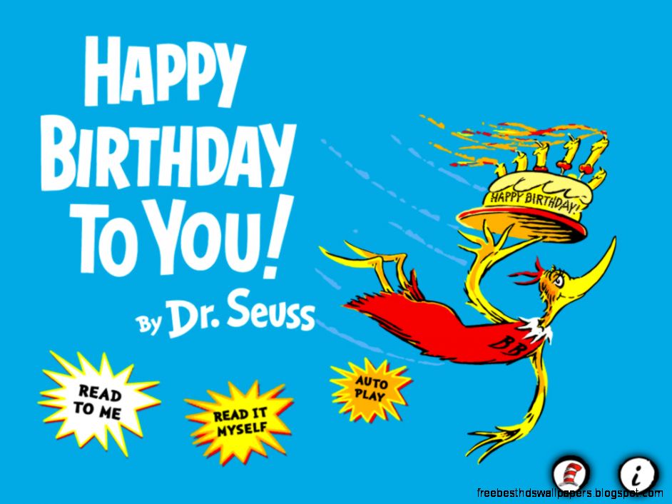 Happy Birthday to You Dr Seuss for iPad Digital Storytimes Happy Birthday to You Dr Seuss for iPad Digital Storytimes