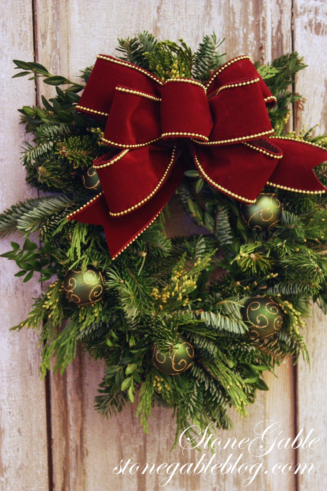 The Easiest Way To Make A Live Wreath Stonegable