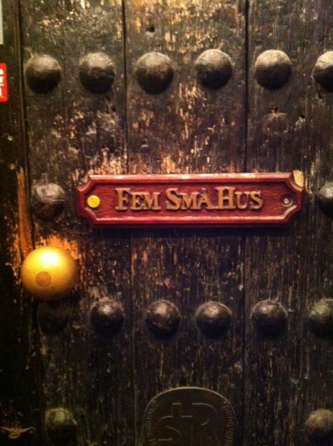 The stockholm tourist: restaurant: fem smÃ¥ hus 5 små stuer